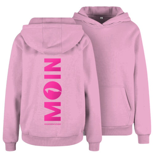 Hoodie Women‘s · Moin Wangerooge · Flex-Print Neonpink