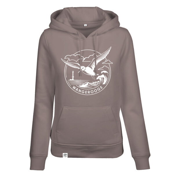 Hoodie Women‘s · Wangerooge Knutt · Print – Bild 3