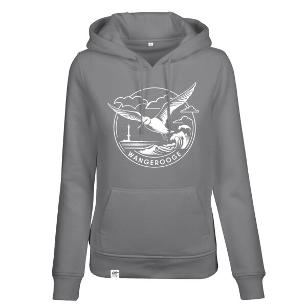 Hoodie Women‘s · Wangerooge Knutt · Print – Bild 2