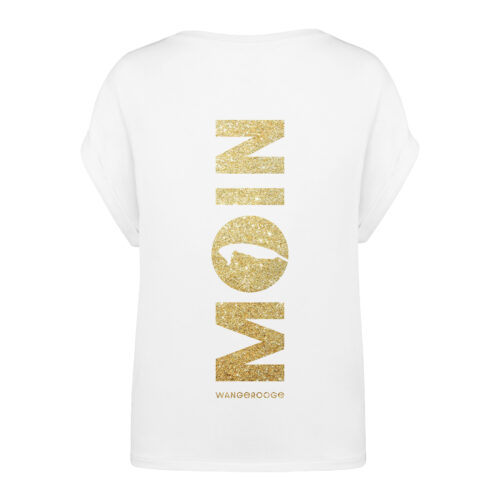 T-Shirt Women‘s · Moin Wangerooge · Flex-Print Goldglitzer