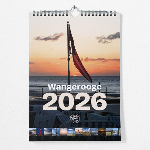 Wangerooge Kalender 2026 · A4