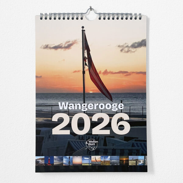 Wangerooge Kalender 2026 · A4