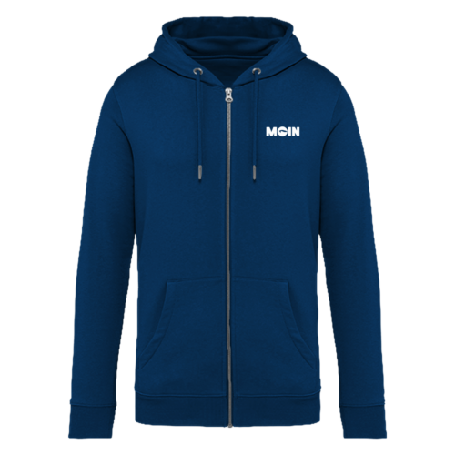 Sweatjacke Unisex - Moin Wangerooge Stick