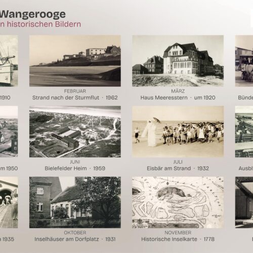 Historischer Wangerooge Kalender 2027 · A4